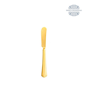 Ethan Brushed Gold Butter Knife