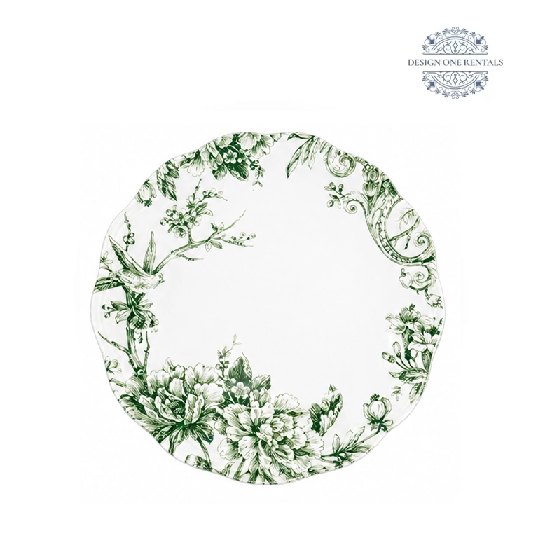 Ivy Verde Charger Plate