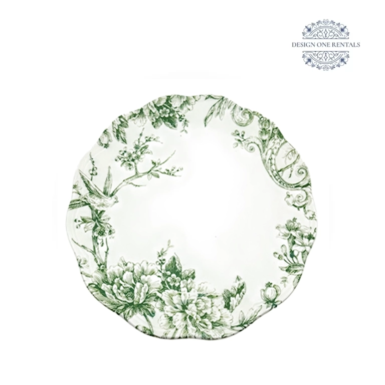 Ivy Verde Charger Plate