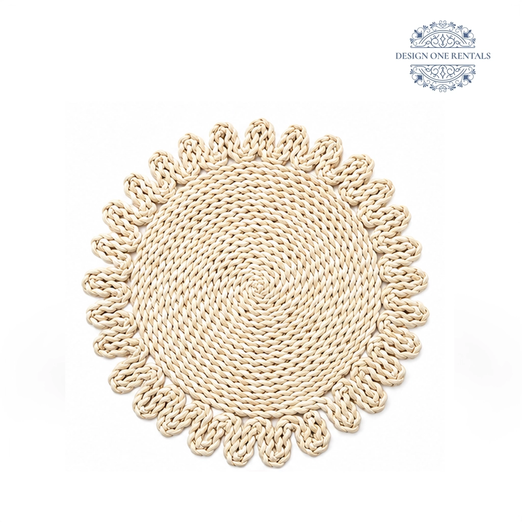 Laguna Rattan Charger Plate