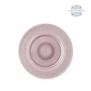 Lilac Pebble Charger Plate
