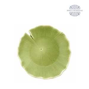 Lily Pad Sage China Plate