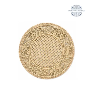 Mirage Natural Charger Plate