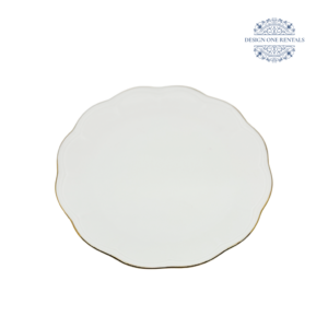 Monte Carlo Gold Rim Charger Plate