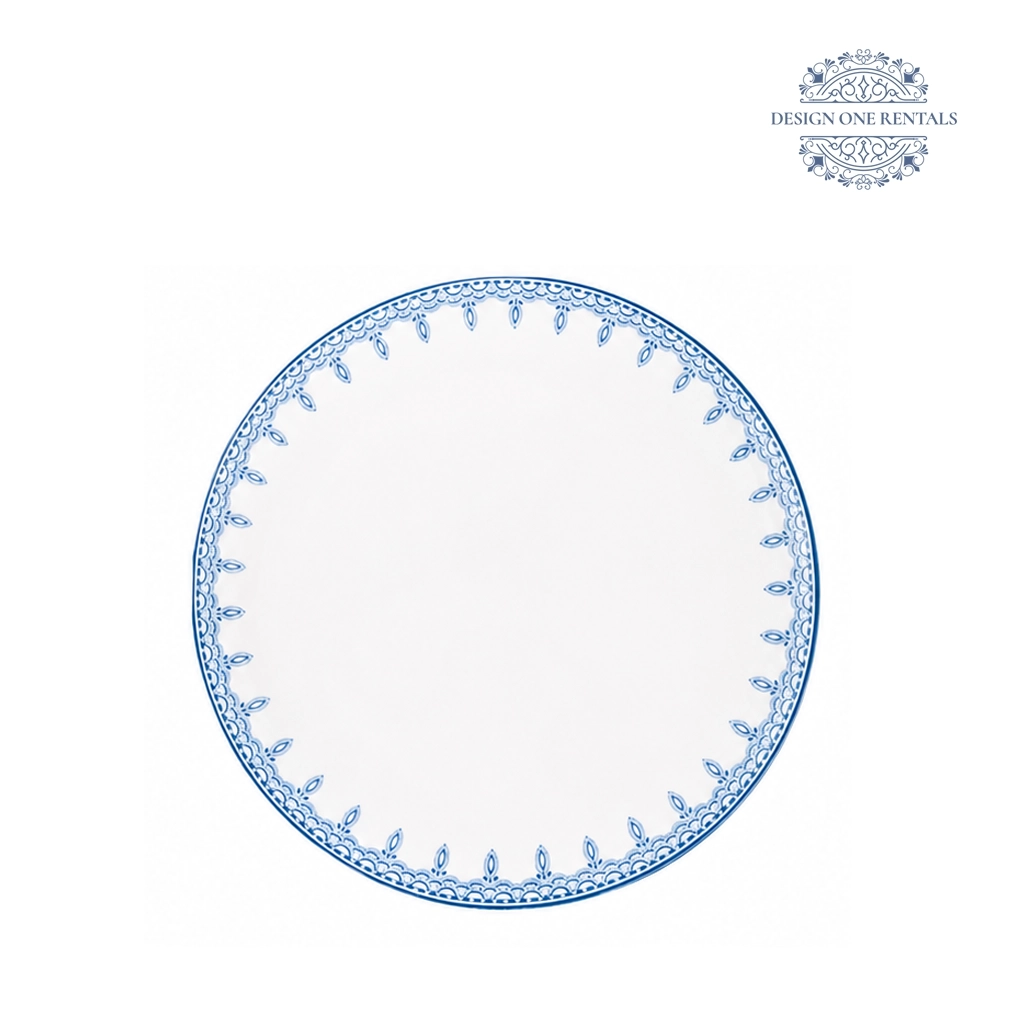 Noble Azure Charger Plate