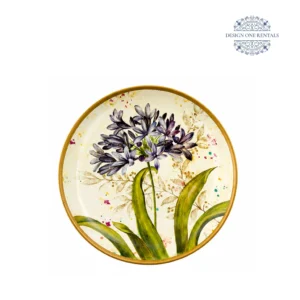 Orchid 10inch China Plate