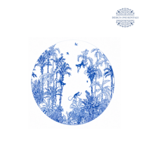Palm Beach Blue Charger Plate