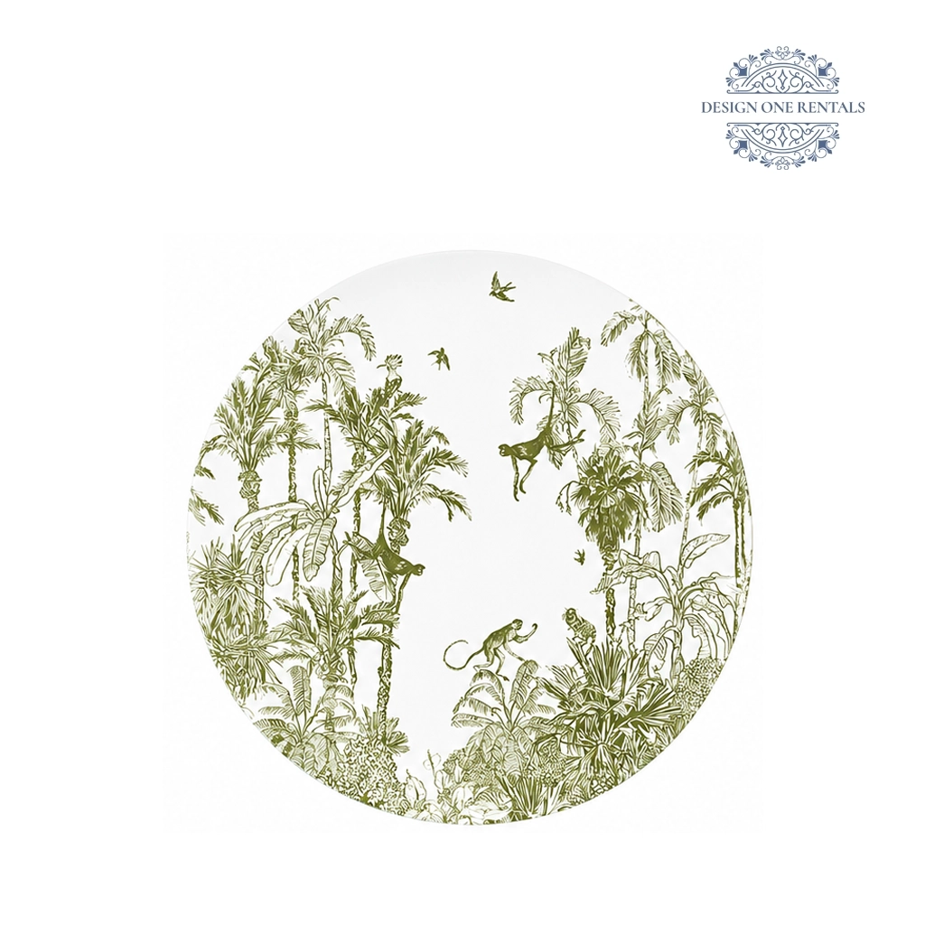 Palm Beach Sage Charger Plate