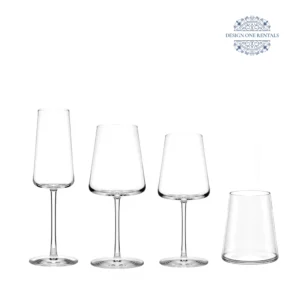 Power Stem Clear Collection Glassware