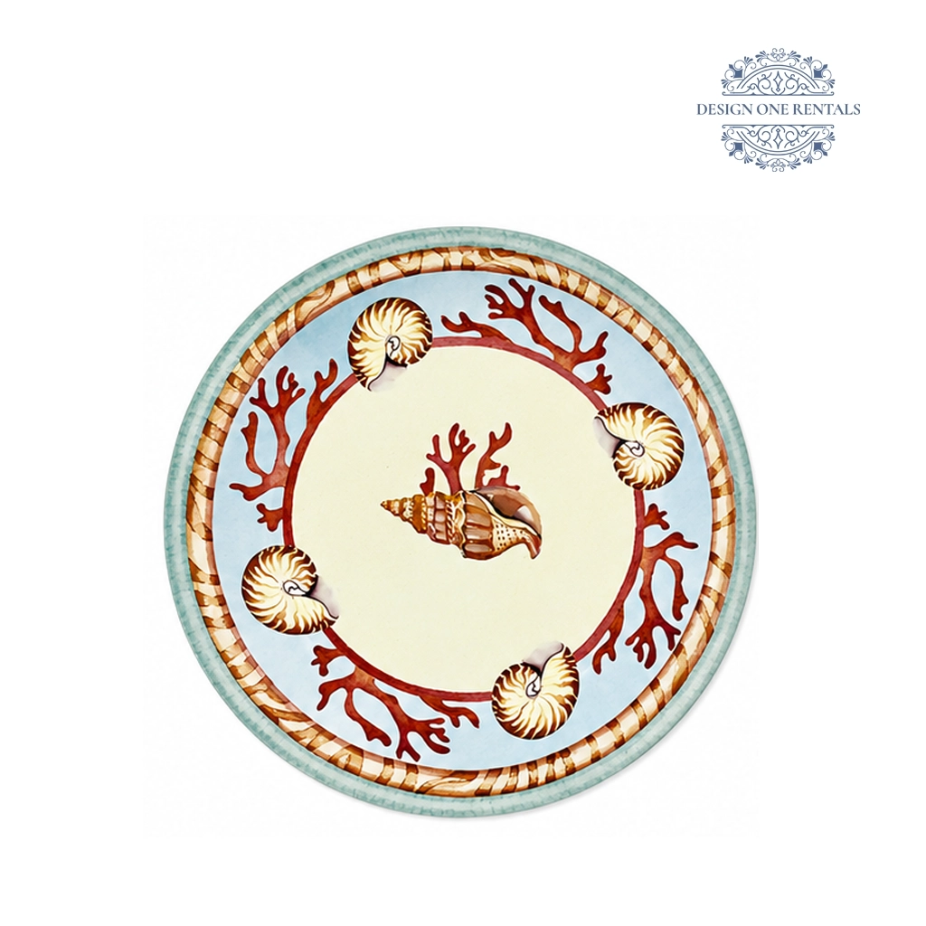 Seashell China Plate