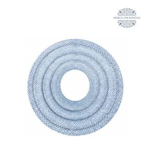 Trieste Blue Collection Dinner Plate