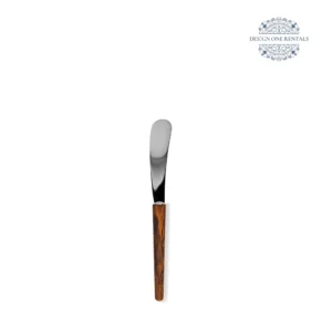Allegria Wood Collection Butter Knife on a clean white background.