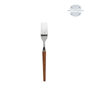 Allegria Wood Collection Small Fork on a clean white background.