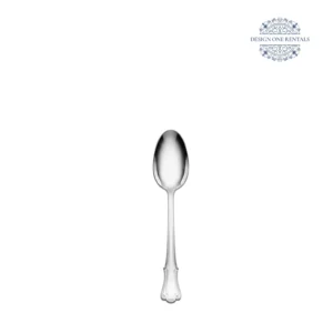 Allora silver collection large spoon in clean white background