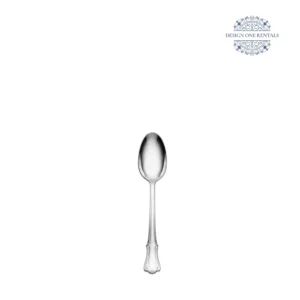 Allora silver collection teaspoon in clean white background