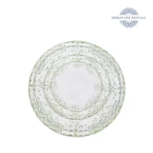 antique verde collection dinner plate