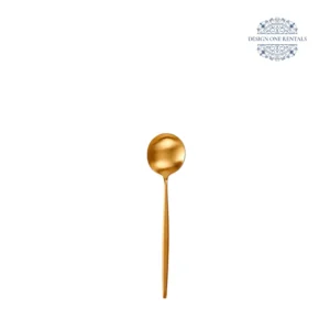 goa-gold collection medium spoon white background