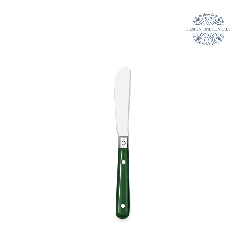 Esther Light Wood Collection butter knife set on a clean white background.