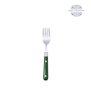 Esther Light Wood Collection small fork set on a clean white background.