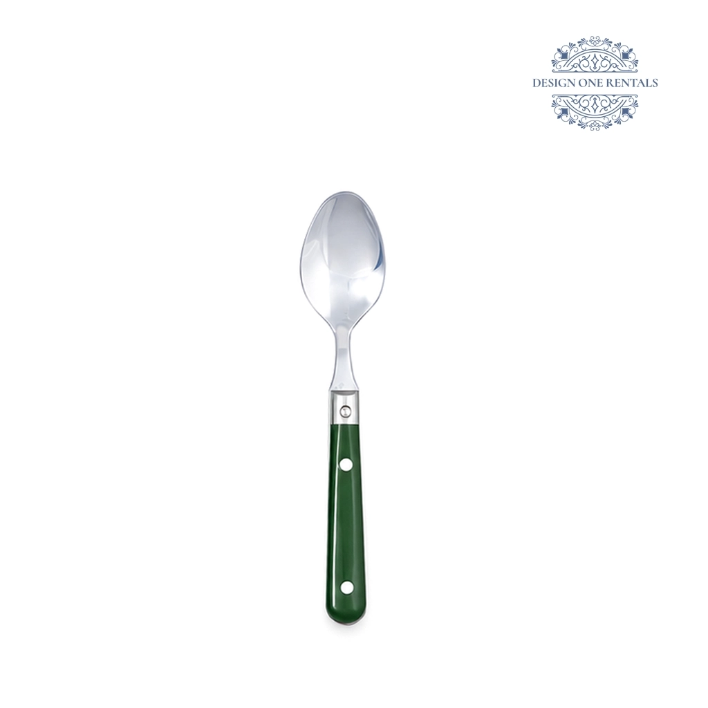 Esther Light Wood Collection teaspoon set on a clean white background.