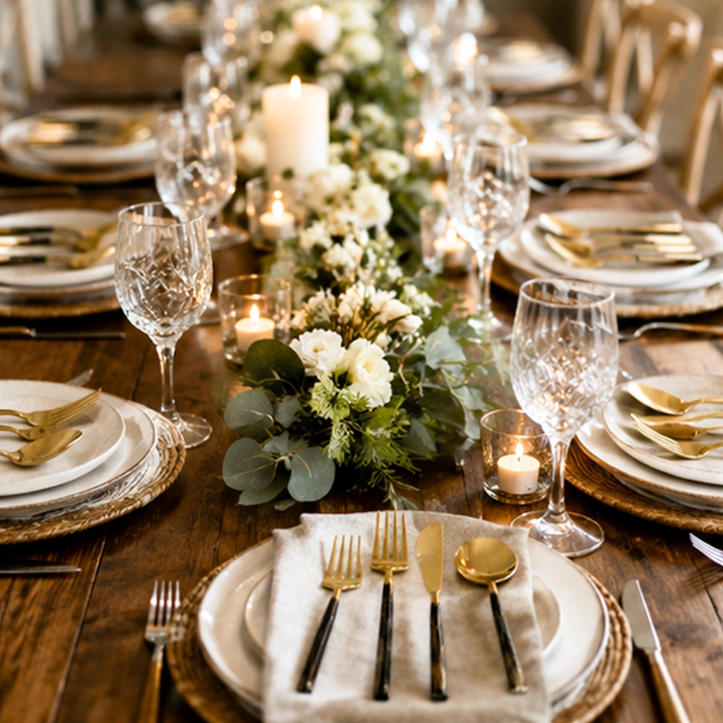 Jessica gold collection in event dining