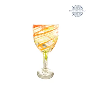 Orange and Yellow Swirl