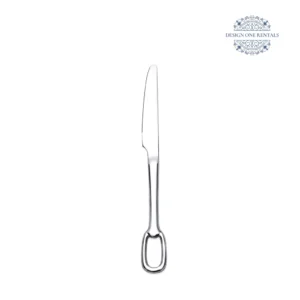 The Parma Silver Collection Dinner Knife on a clean white background.
