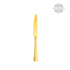Ethan Brushed Gold Dinner Knife
