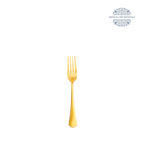 Ethan Brushed Gold Small Fork