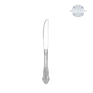 Valencia Stainless Collection Dinner Knife in white background