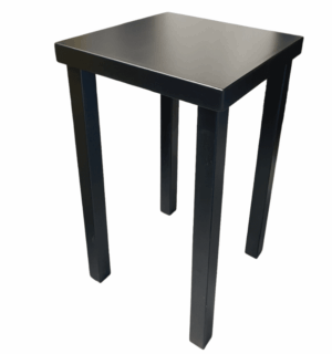 3x3 Black Cocktail Table
