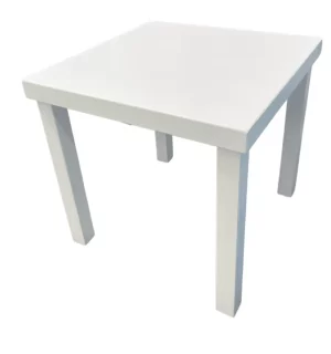 White Dining Table 3x3
