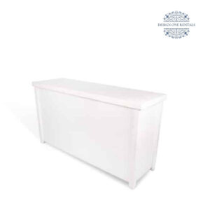 7’ White Bar