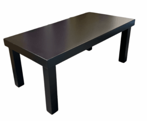 7x2 Black Low-Seating Table