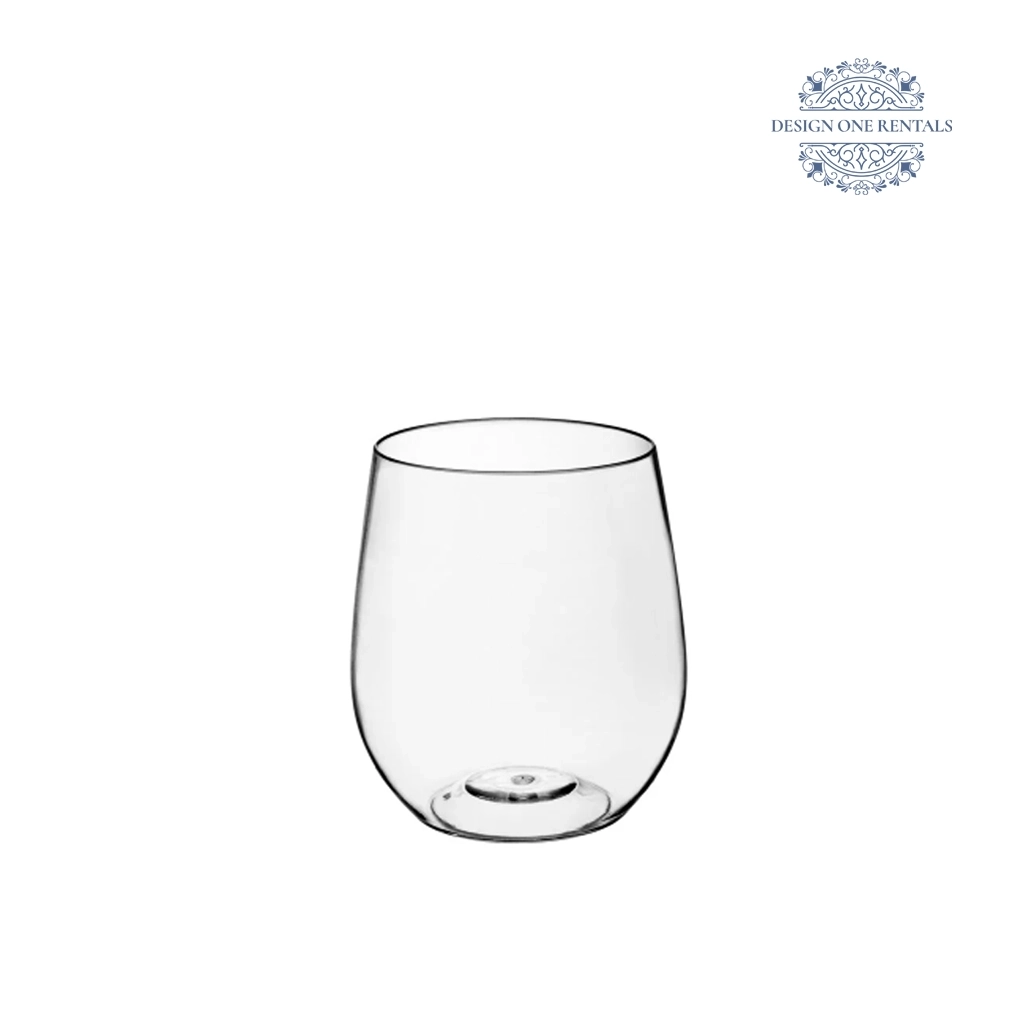 Clear Acrylic Stemless
