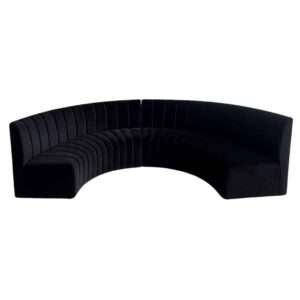 Eclipse Black Sofa (Set of 2)