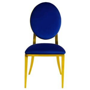 Blue Kaya O Gold Chair