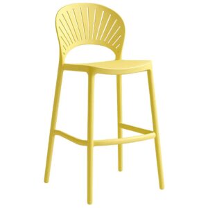 Mila Yellow Barstool