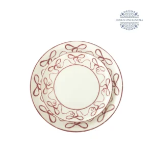Red Bow Collection China Plate