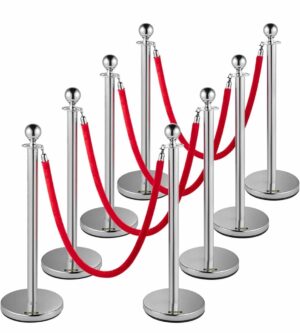 Silver Stanchion