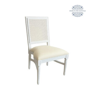 William Rattan Back Chair