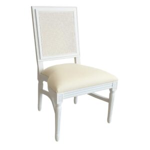 William Rattan Back Chair