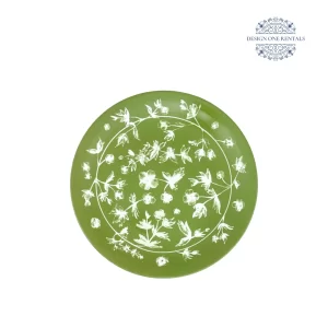 Aria Green Charger Plate