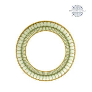 botanica charger plate in white background