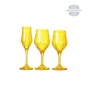 Timeless Tulip Yellow Collection Glassware