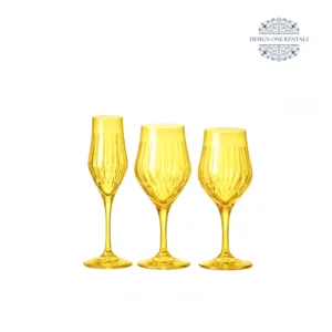 Timeless Tulip Yellow Collection Glassware