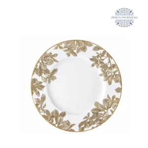 Ivy Gold Charger Plate