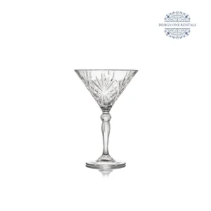 crystal cut martini