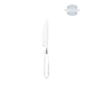 Gemma Collection dinner knife displayed on a clean white background.
