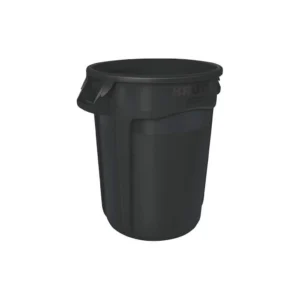 trash can 30quart in white background